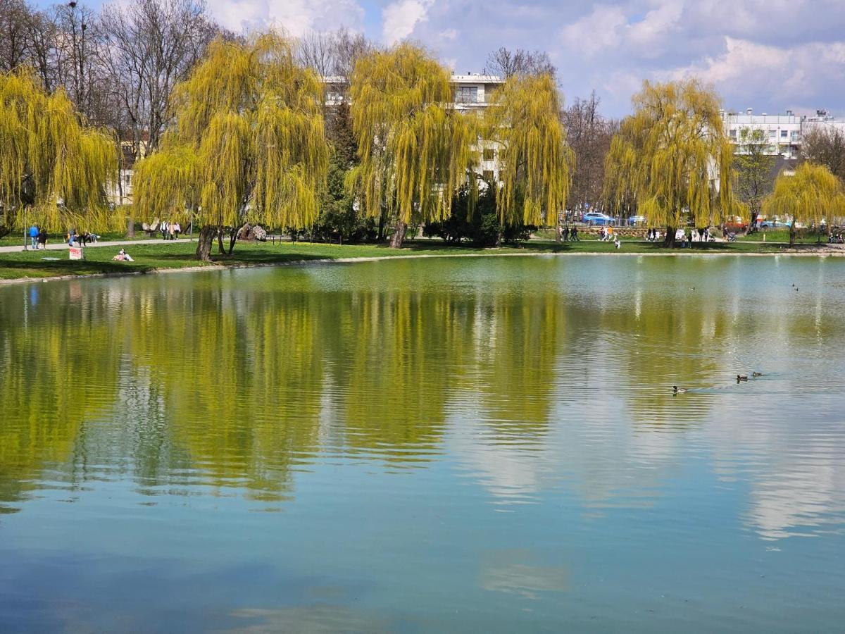 Apartament Central Park キェルツェ エクステリア 写真